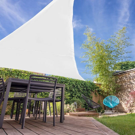 Relaxdays Sunshade Canopy Uv Protection White 3x3x3 M 10026362