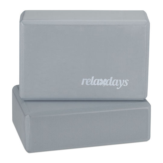 Relaxdays Йога блок в Червен цвят