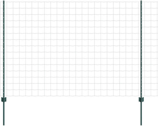 vidaXL Plasă de sârmă Module Verde 1.6x10m