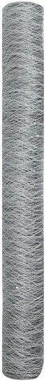 vidaXL Wire Fencing Galvanized Silver 1.2x10m