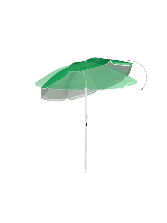Umbrelă Rotundă Metalică Verde Φ1.6m