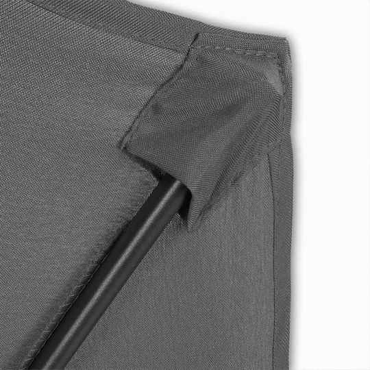 Umbrelă Suspendată Din Aluminiu Gri 2.3x2.3xÎnălțime 2.7m