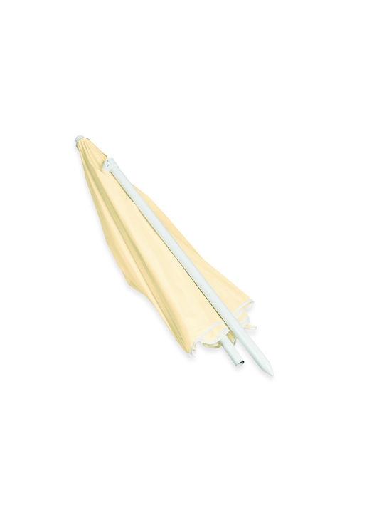 Umbrelă Rotundă Metalică Galbenă Φ1.8m