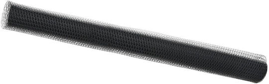 vidaXL Plasă de sârmă Galvanizat cu Îmbrăcăminte din PVC Gri 1.6x50m
