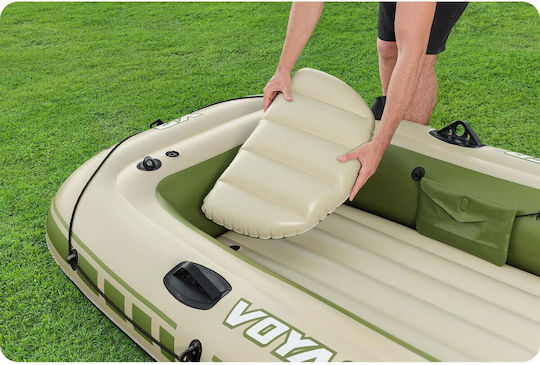 Bestway Inflatable Boat For 3 Adults Beige With Paddles And Pump 294x137cm