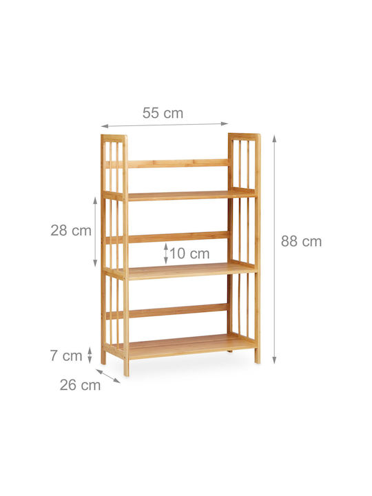 Bibliothek Natural 88x55x26cm