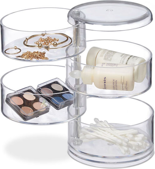 Relaxdays Organizator Rotativ Pentru Cosmetice