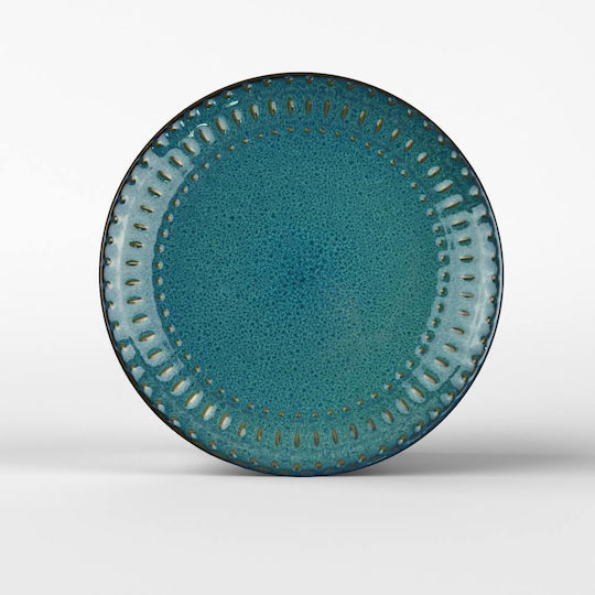 Saray Home Blue Ceramic Dinnerware Set 12pcs