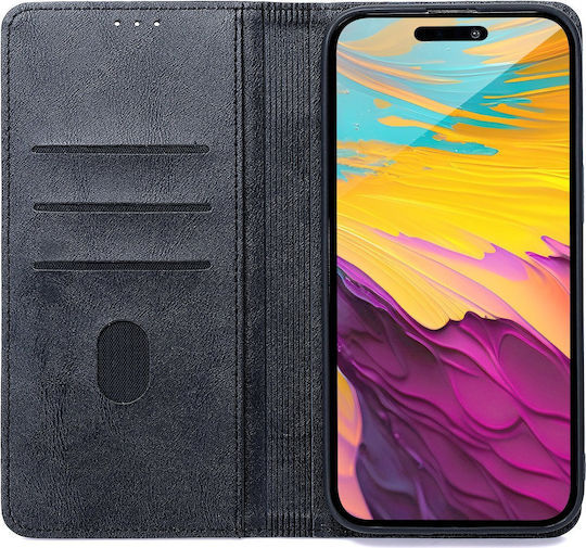 TelForceOne Smart Seam Back Cover Silicone / Synthetic Leather Black (iPhone 8/7)