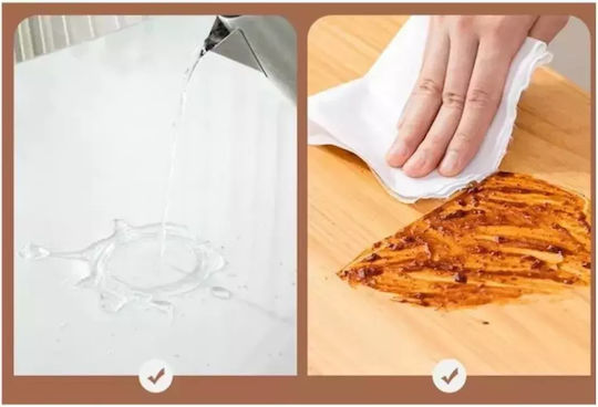 Față de masă Rezistent la pete Transparent 200x60cm