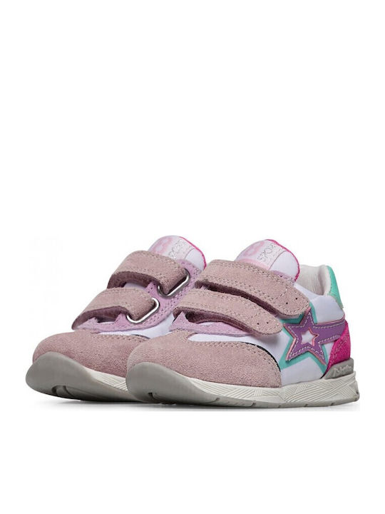 Ferdi Kids Sneakers with Scratch White