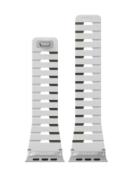 Skinarma Strap Silicone Silver (Apple Watch 49/46/45/44 mm, Apple)