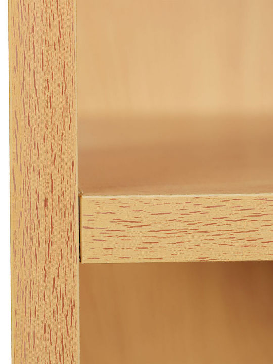 TV Stand with Wheels Natural M45xD80xH40cm