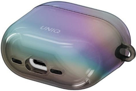 Uniq Θήκη Σιλικόνης με Γάντζο Midnight Quartz για Apple AirPods 4