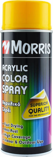 Benman Spray Paint Acrylic with Shiny Effect Signal Yellow RAL 1003 400ml