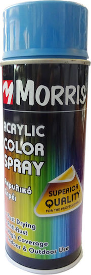 Benman Σπρέι Βαφής Acrylic με Γυαλιστερό Εφέ Sky Blue RAL 5015 400ml