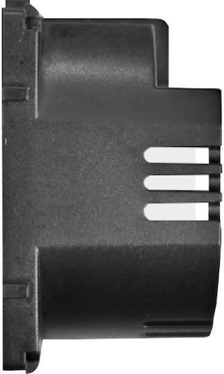Luxion Χωνευτός Μηχανισμός για Διακόπτη Dimmer Κλασικός Αφής 700W σε Μαύρο Χρώμα