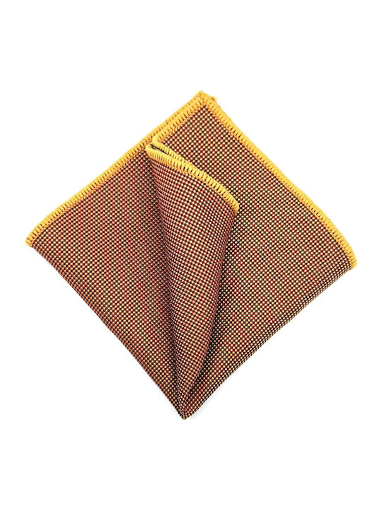 Legend Accessories Men's Tie Set Printed in Orange Color