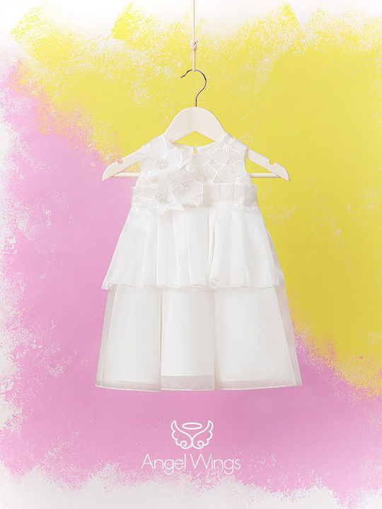 Angel Wings Φόρεμα Βάπτισης