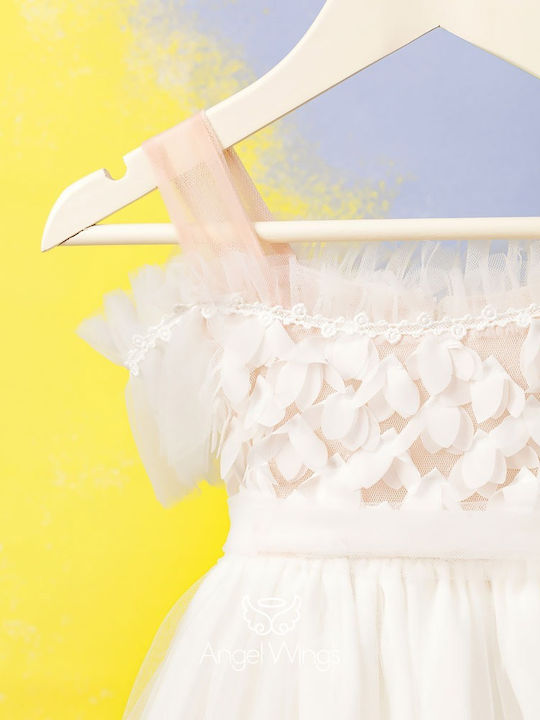 Angel Wings Φόρεμα Βάπτισης