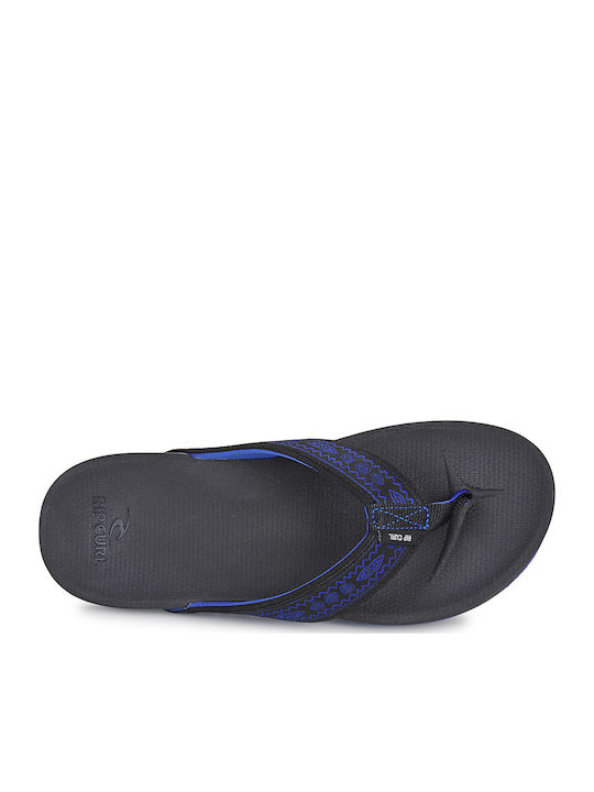 Open Toe Ανδρικά Flip Flops Μαύρα