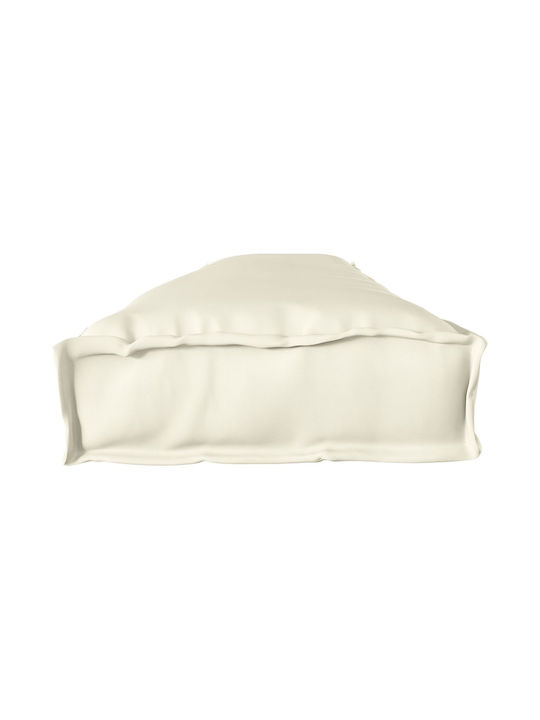 vidaXL Garden Chair Cushion Cream 40x200cm