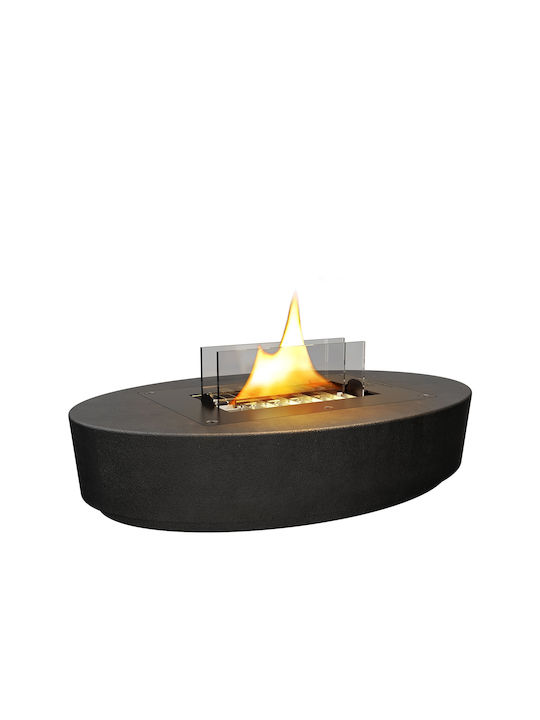 Tenderflame Focar Interior din metal Negru