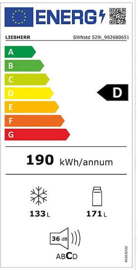 Liebherr Εντοιχιζόμενο Σετ Οικιακών Συσκευών 5295 Peak Biofresh
