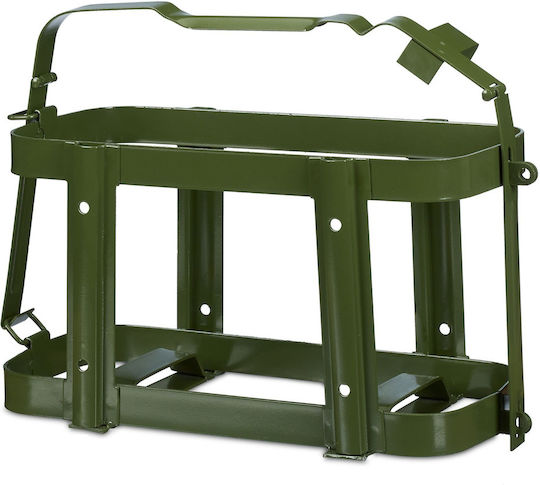Метална стойка за туби Relaxdays 10/20 L 49-31 X 43 X 20 см