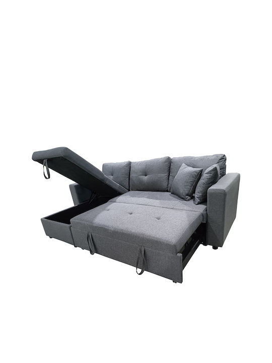 Marcela Ecke Sofa Sofa mit Umkehrbarer Winkel Gray 224x147x83cm