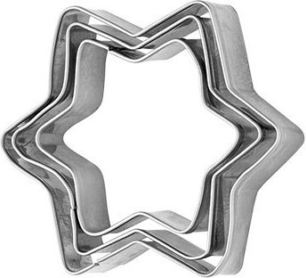 Formă pentru biscuiți din metal în formă de stea
