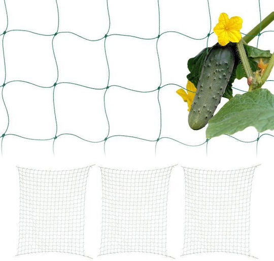 Set 2 Spaliere din Polietilenă pentru Plante Cățărătoare Relaxdays Dimensiuni 180 x 360 cm Verde