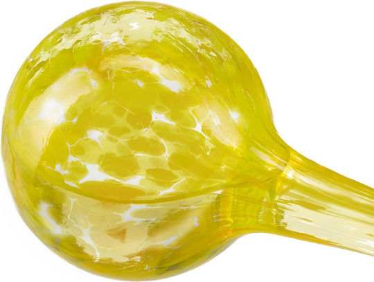 Set 2 Distribuitoare de Udare pentru Plante Galben Transparent Dimensiune 15 cm Relaxdays