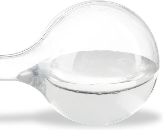 Set 6 Plant Watering Distributors Transparent Size 28 Cm Relaxdays