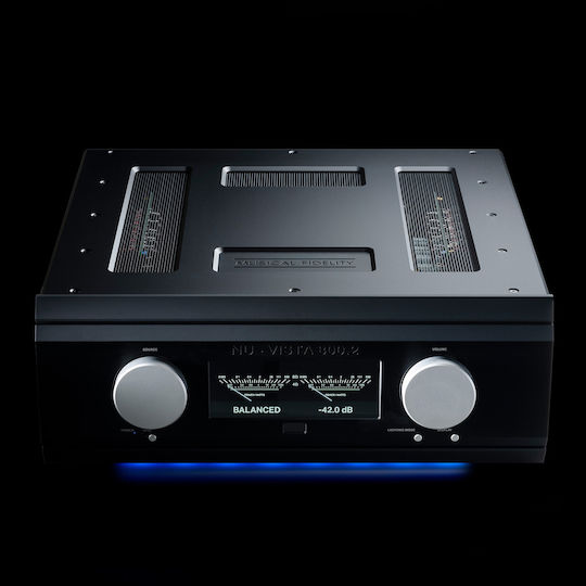 Musical Fidelity Nu-Vista 800.2 Hybrid Integrated Hi-Fi Amplifier Stereo 330W/8Ω Black