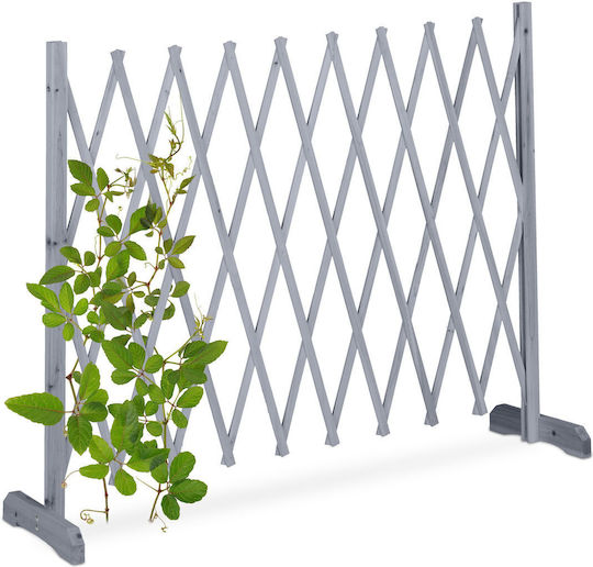 Spalier Extensibil pentru Plante Cățărătoare Relaxdays Lemn Dimensiuni Î x L 90 x 28cm Lungime 25-275cm Gri Spalier Extensibil pentru Plante Cățărătoare Relaxdays Lemn Dimensiuni Î x L 90 x 28cm Lungime 25-275cm Gri