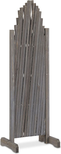 Suport pentru Plante Cataratoare Expandabil Lemn Relaxdays H 98-108cm L 37-200cm Gri