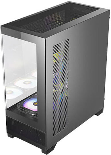 Antec CX700 ARGB Gaming Midi Tower Κουτί Υπολογιστή με Πλαϊνό Παράθυρο Μαύρο