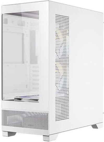 Antec CX700 ARGB Gaming Midi Tower Κουτί Υπολογιστή με Πλαϊνό Παράθυρο Λευκό