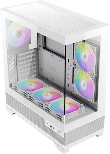 Antec CX700 ARGB Gaming Midi Tower Κουτί Υπολογιστή με Πλαϊνό Παράθυρο Λευκό