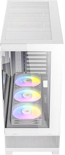 Antec CX700 ARGB Gaming Midi Tower Κουτί Υπολογιστή με Πλαϊνό Παράθυρο Λευκό