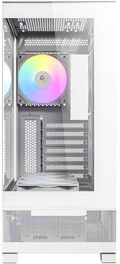 Antec CX700 ARGB Gaming Midi Tower Κουτί Υπολογιστή με Πλαϊνό Παράθυρο Λευκό