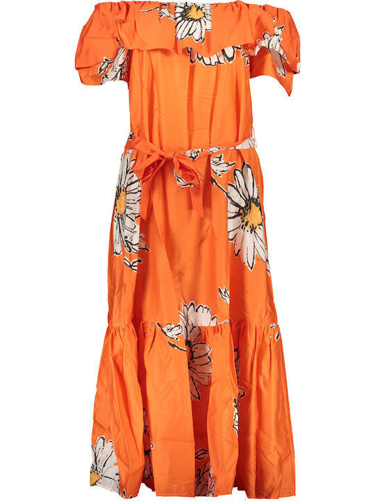 Summer Midi Dress Multicolour
