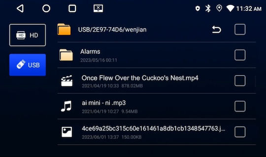 Clarion Auto-Audiosystem für Fiat Freemont 2008 (Bluetooth/USB/WiFi/GPS/Apple-Carplay/Android-Auto)