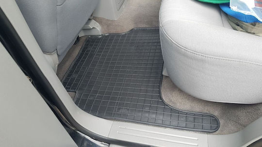 Frogum Set of Front and Rear Mats 4pcs for Kia Sorento 2002-2009 Black