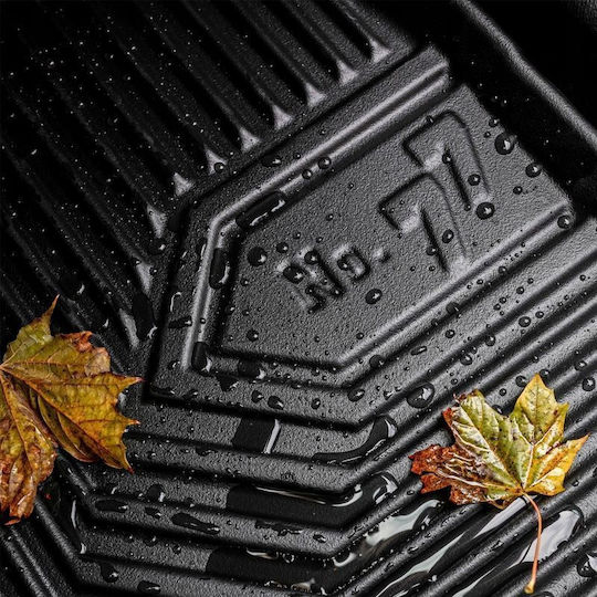 Frogum Set of Front and Rear Mats 4pcs for Mini Cooper 2001-2006 Black