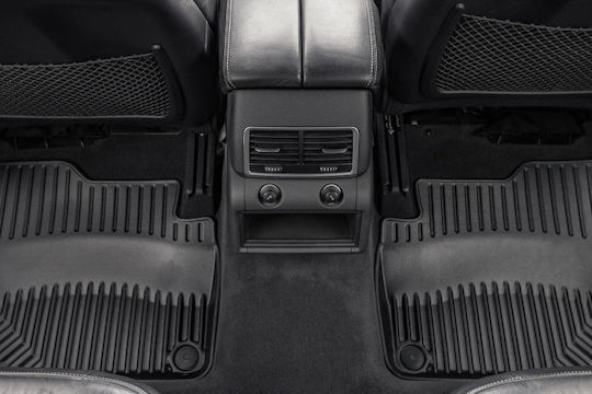 Frogum Set of Front and Rear Mats 3pcs for Toyota Verso 2009-2018 Black