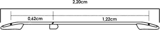 Omtec (with Roof Rack Legs) Silver