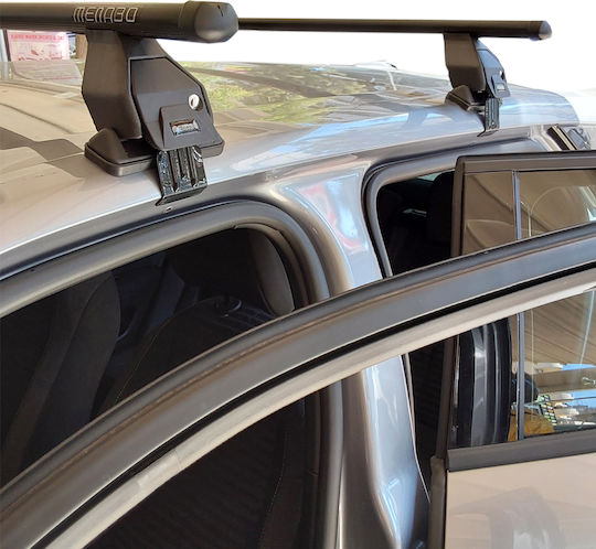 Menabo (with Roof Rack Legs) Black