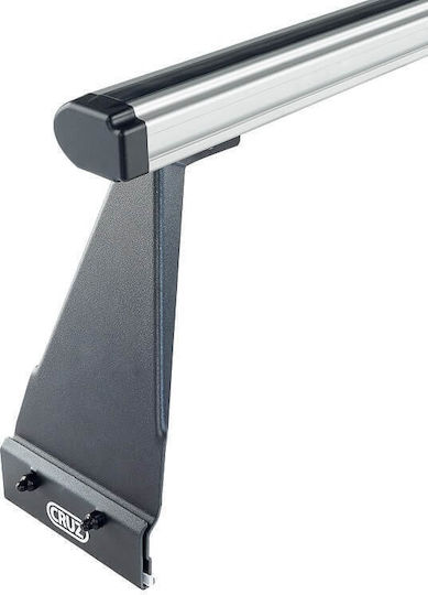 Cruz Cruz Autodachträger Aluminium 175cm Universell mit Dachträgerfüßen Silber